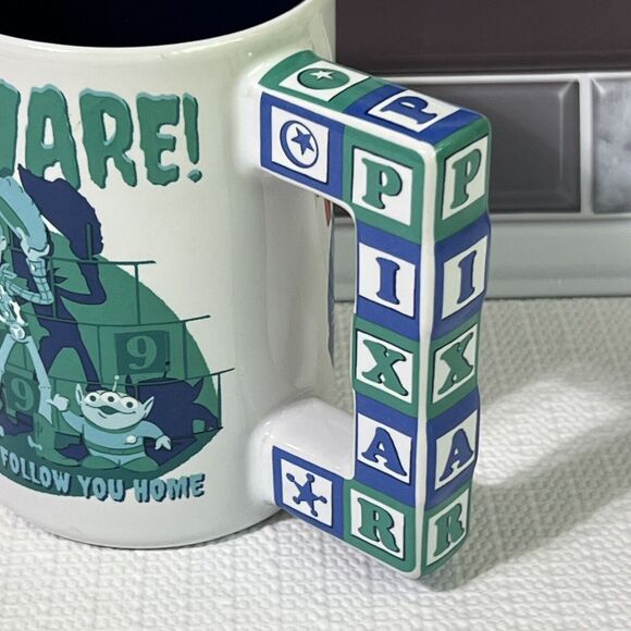 Disney PIXAR Toy Story Toys Tell No Tales 16oz Ceramic Mug White Multi NWT - Picture 6 of 14